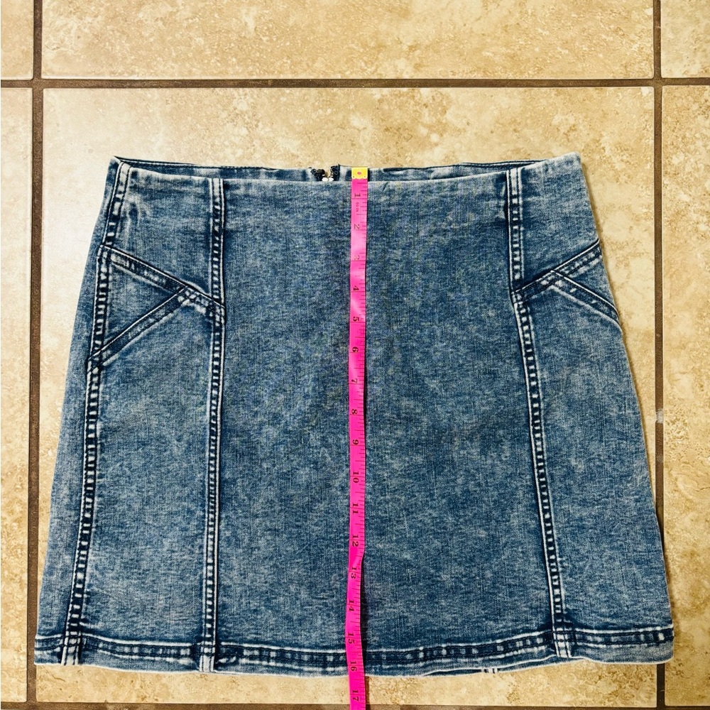 NWOT Wild Fable Blue Denim Mini Skirt